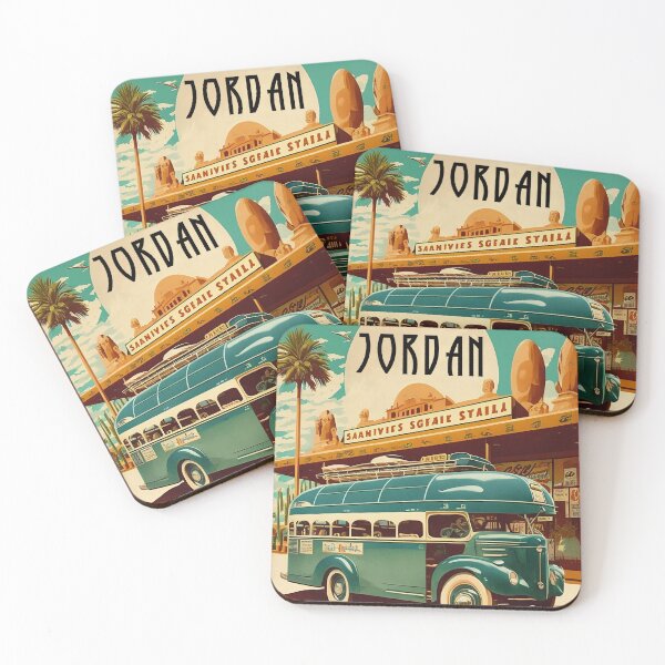 Item preview, Jordan Vintage Travel Art Poster designed and sold by OldTravelArt.