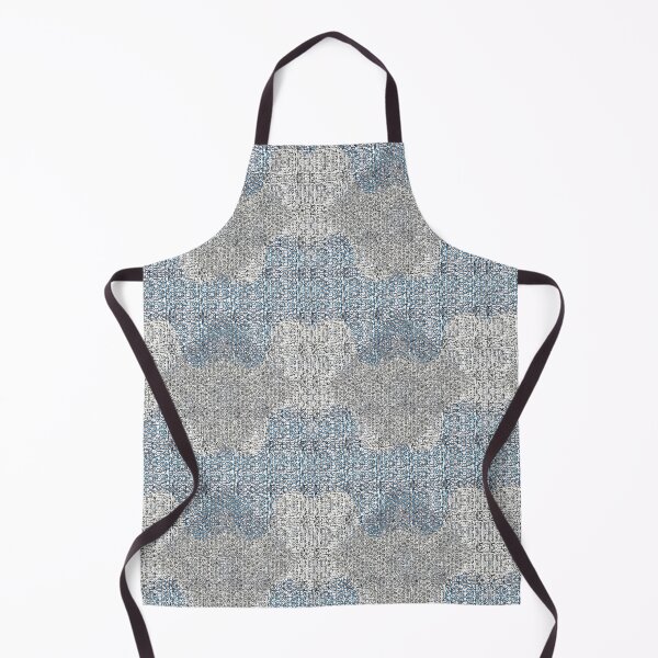 Item preview, Fractal honeycomb Smoke Union Blue & Cream designed and sold by AJLeibengeist.