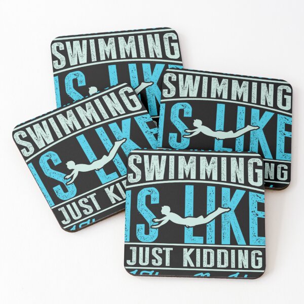 Item preview, a day without swimming is like just kidding i have no idea   designed and sold by miurakichirou55.