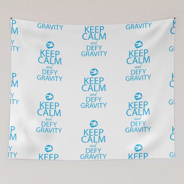 Item preview, Keep Calm And Defy Gravity Funny Parkour  designed and sold by onceproject.
