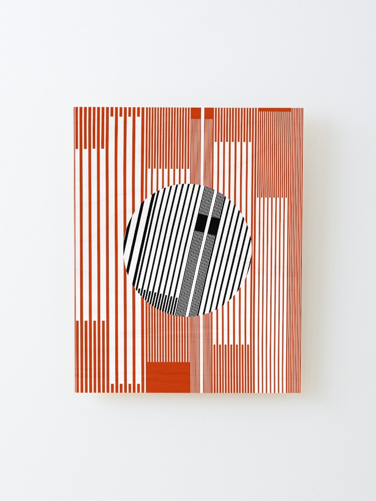Alternate view of GLOBAL GLITCH XVIII - URBAN NATURE SERIES Mounted Print