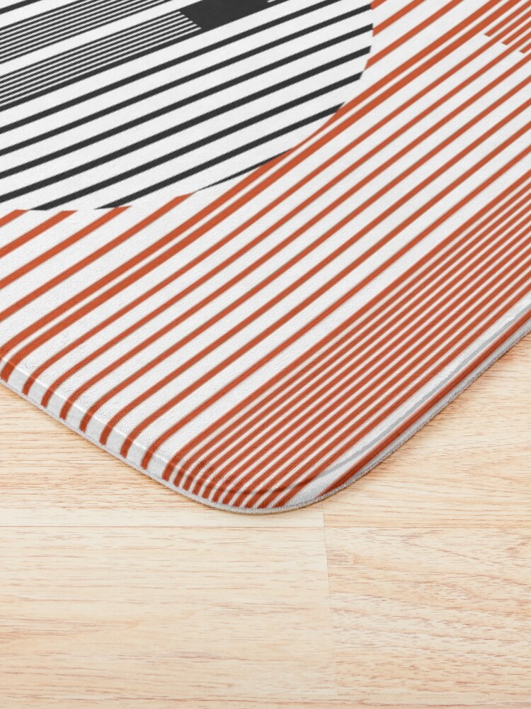 Alternate view of GLOBAL GLITCH XVIII - URBAN NATURE SERIES Bath Mat