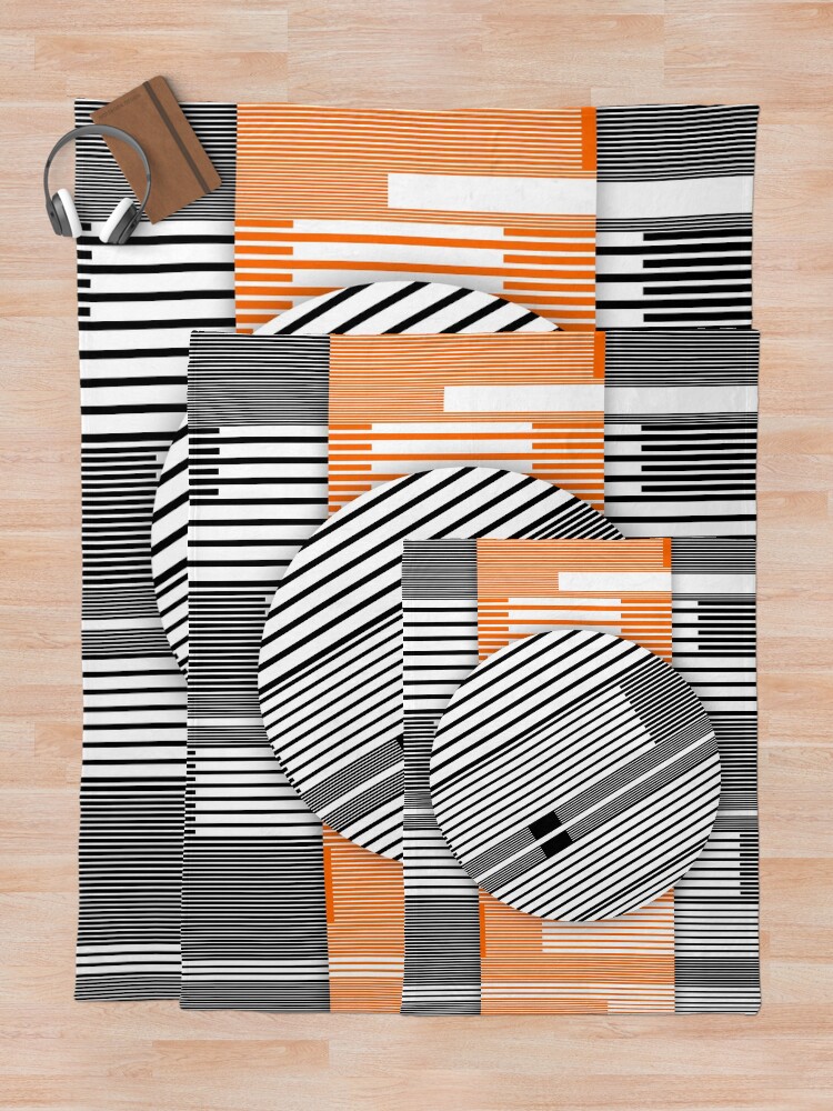 Alternate view of GLOBAL GLITCH XV PART1 - URBAN NATURE SERIES Throw Blanket