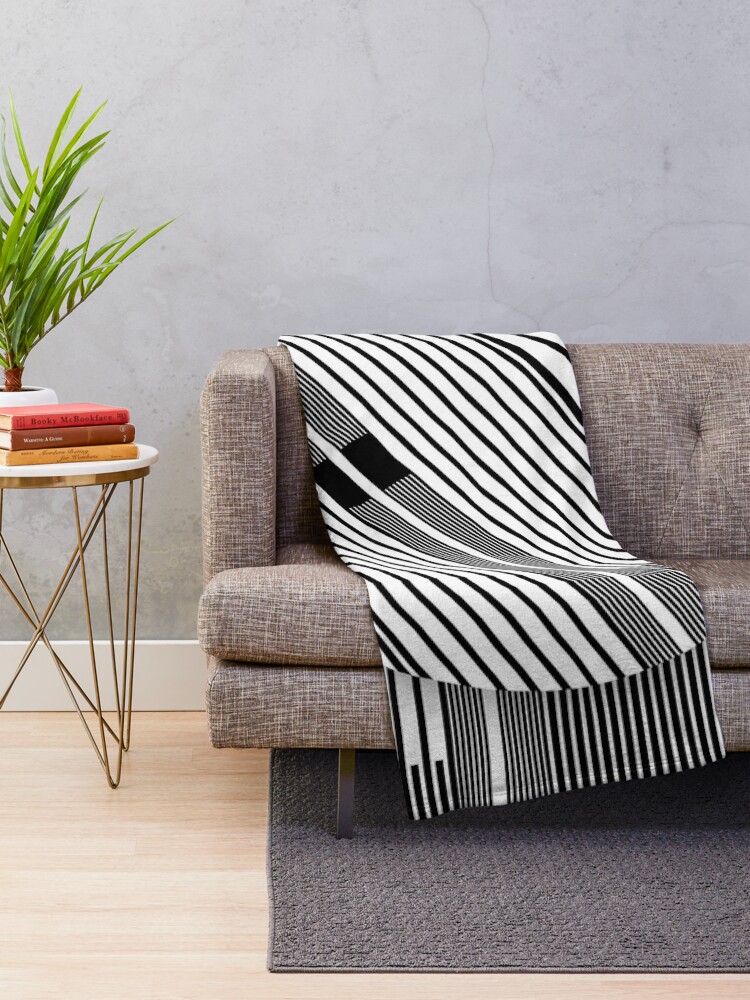 Alternate view of GLOBAL GLITCH XV PART1 - URBAN NATURE SERIES Throw Blanket