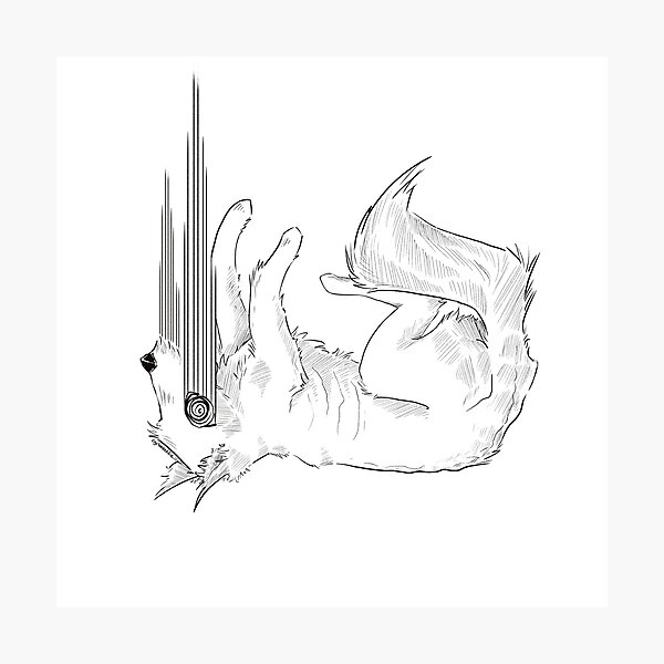Item preview, The weird and sad dog designed and sold by cyclone-eddie.