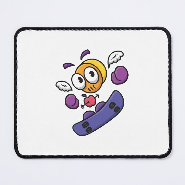 Item preview, doodle monster playing skateboard designed and sold by yhuefpe.