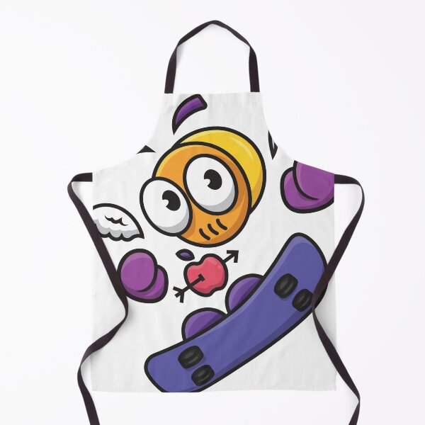 Item preview, doodle monster playing skateboard designed and sold by yhuefpe.