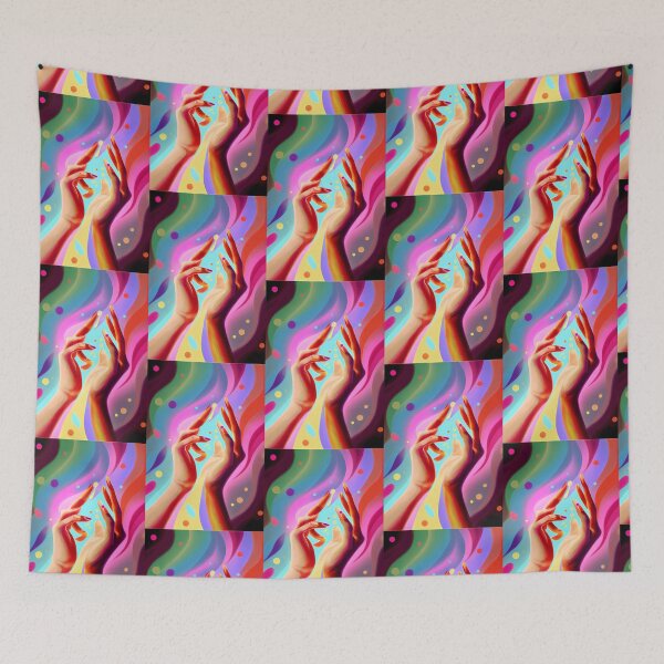 Item preview, Colorburst Animated Hands designed and sold by Voyshop.