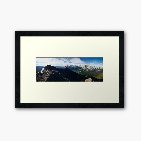 Mount indefatigable Framed Art Print
