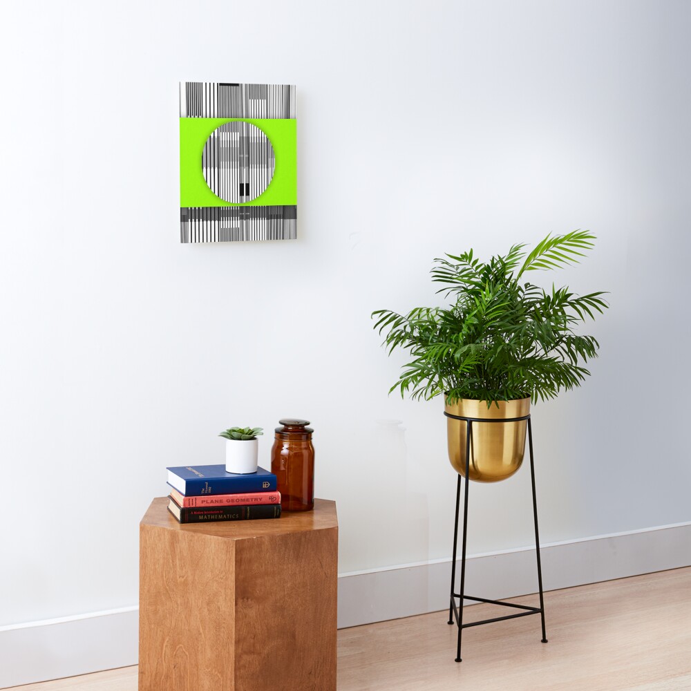 GLOBAL GLITCH X - URBAN NATURE SERIES Mounted Print