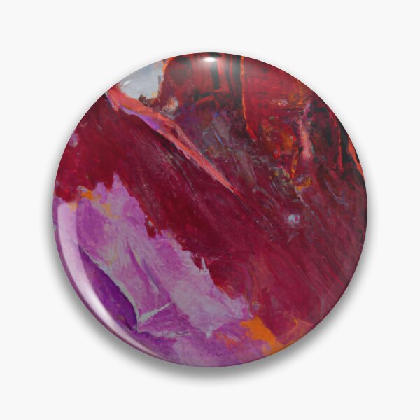 Item preview, Abstract Oil Painting - Purple, Red and Burgundy designed and sold by Inomaly Art.