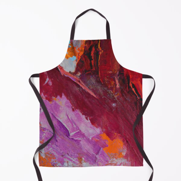 Item preview, Abstract Oil Painting - Purple, Red and Burgundy designed and sold by Inomaly Art.