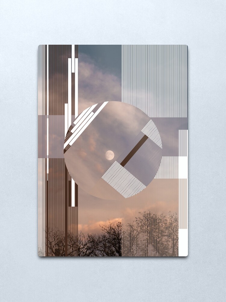 Alternate view of SEASONAL GLOBAL II - URBAN NATURE SERIES Metal Print