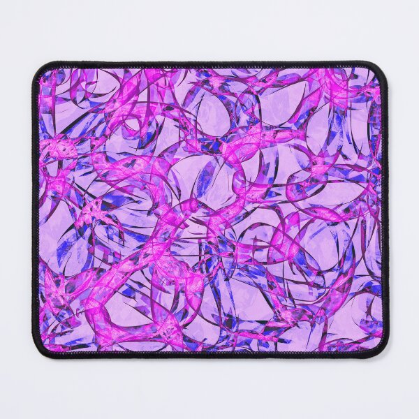 Item preview, Curls and Tangles Abstract in Purples designed and sold by Karen Simon.