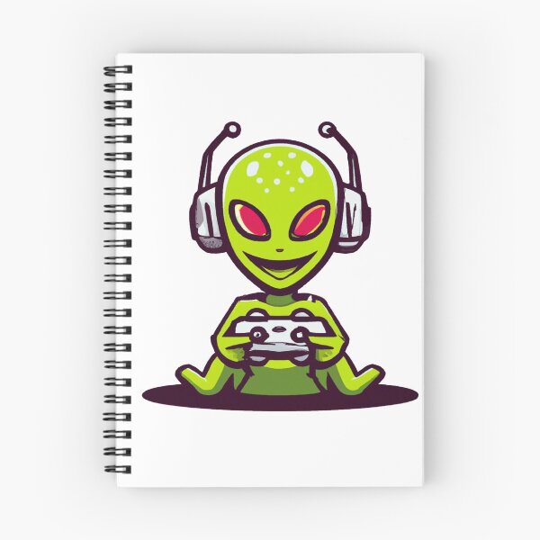 Item preview, Alien gamer designed and sold by Planettus.