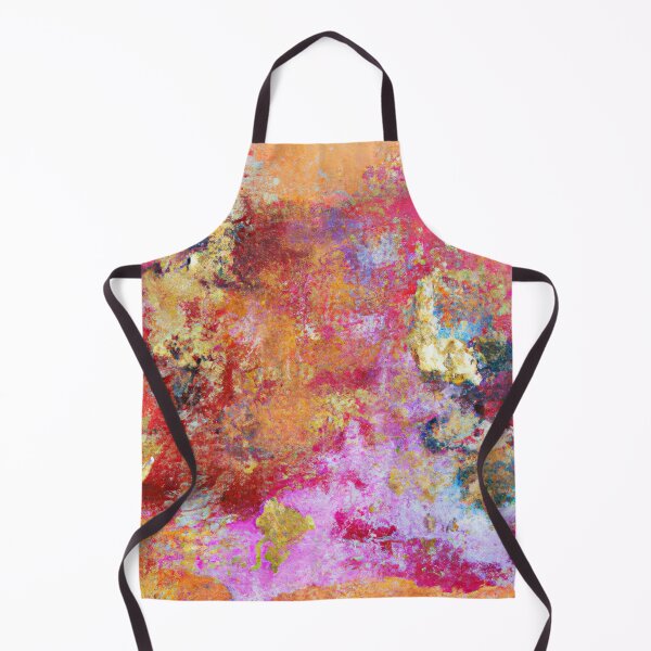 Item preview, Abstract Painting in Pink, Red, Purple and Gold designed and sold by Inomaly Art.