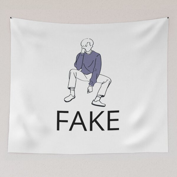 Item preview, FAKE LOVE182 designed and sold by TeeNinjal.