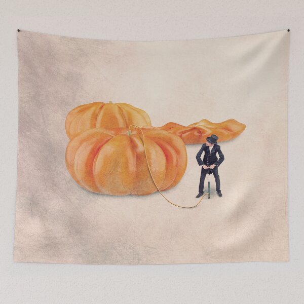 Item preview, pumpkin print designed and sold by yannpendaries.