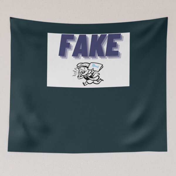 Item preview, Fake News Blue    132 designed and sold by TeeNinjal.