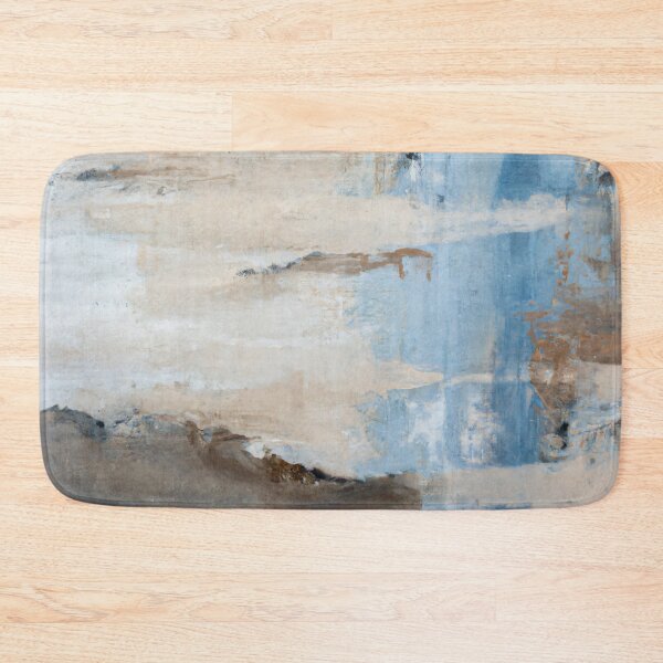 Item preview, Abstract Colorfield Art - Blue, Grey and Beige designed and sold by Inomaly Art.