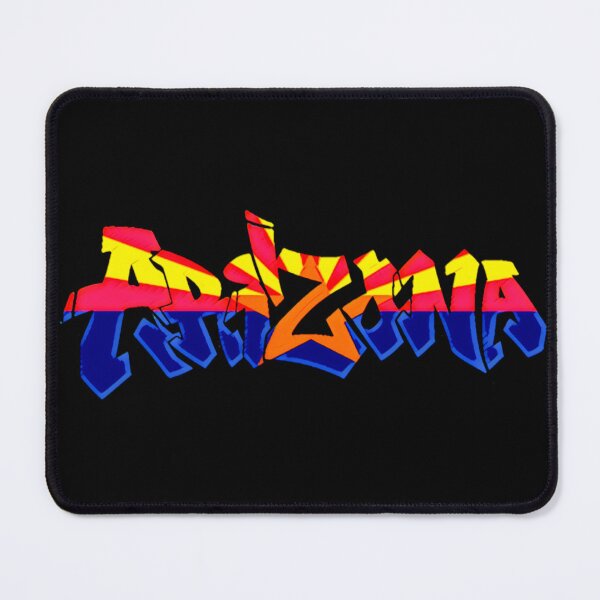 Item preview, Arizona Roosevelt Row Flag Graffiti - Pink designed and sold by Dude  Stuff.