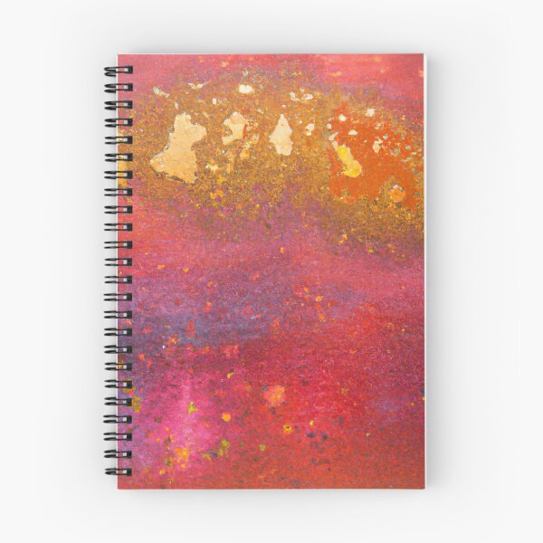 Item preview, Abstract art - Color Field - Rich Red, Pink, Purple and Gold designed and sold by Inomaly Art.