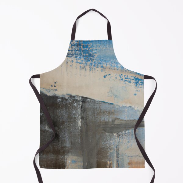 Item preview, Abstract Painting - Color Field - Blue, Beige and Black designed and sold by Inomaly Art.
