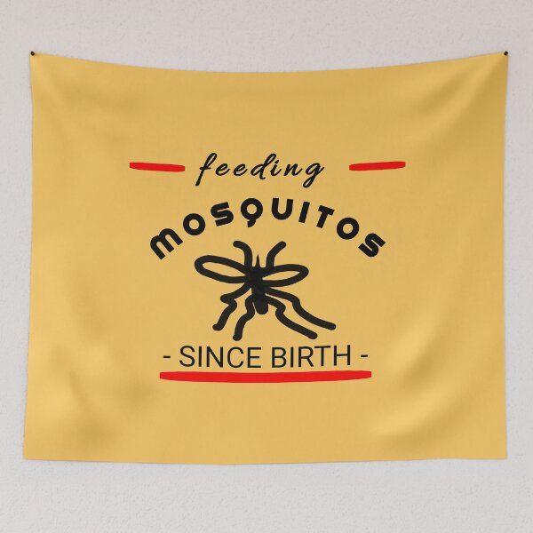 Item preview, feeding mosquitos since birth funny saying designed and sold by vibeno1.