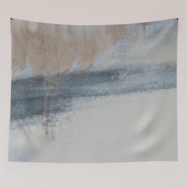 Item preview, Neutral Abstract art - Grey Color Field Painting designed and sold by Inomaly Art.