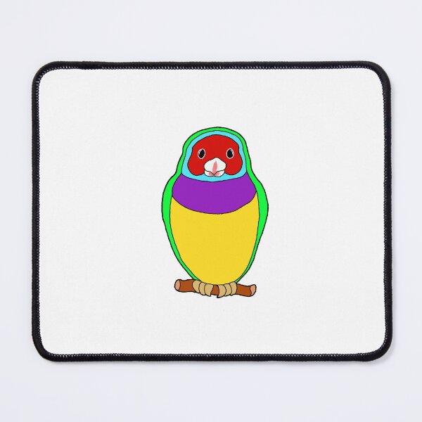 Item preview, Gouldian finch designed and sold by Wyverntales.