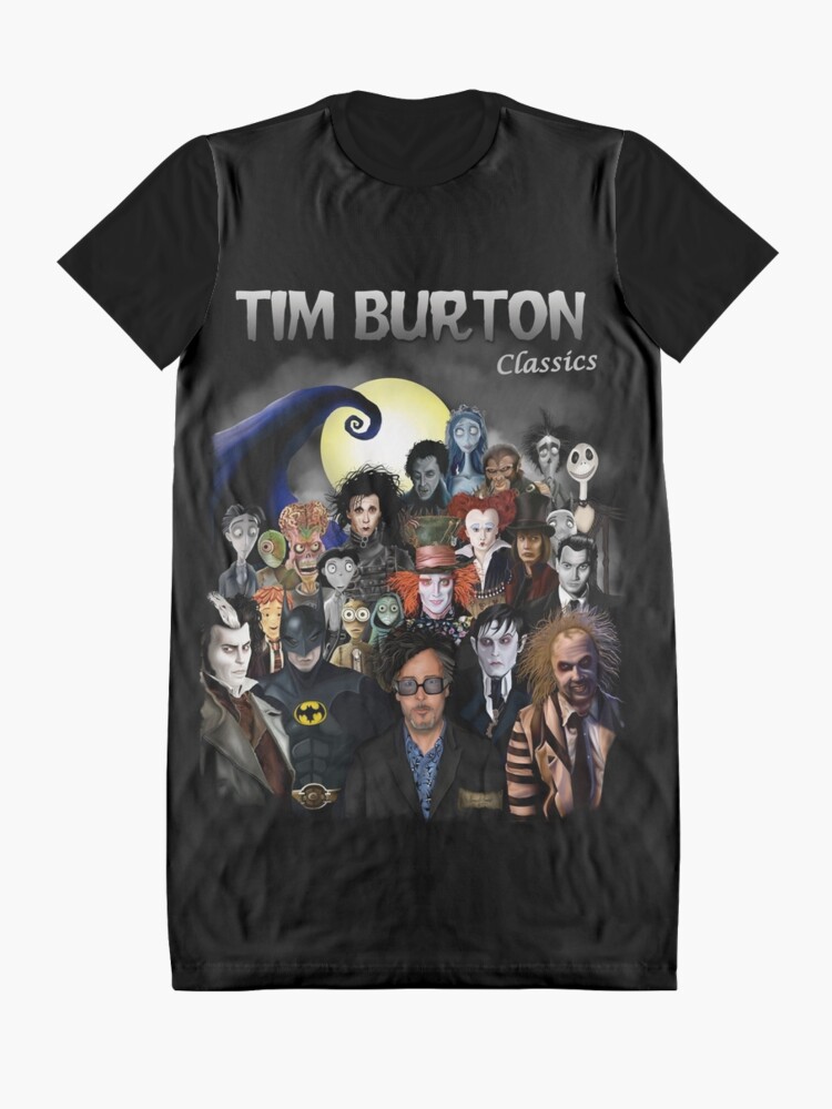 tim burton t shirt design