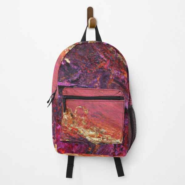 Item preview, Abstract Oil Painting - Color Field Art - Purple, Red and Gold designed and sold by Inomaly Art.