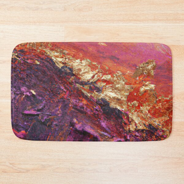 Item preview, Abstract Oil Painting - Color Field Art - Purple, Red and Gold designed and sold by Inomaly Art.
