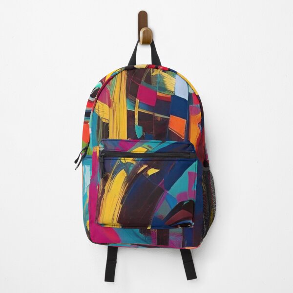 Item preview, Cool Colorful Abstract Geometric Face Art designed and sold by CattlettArt.