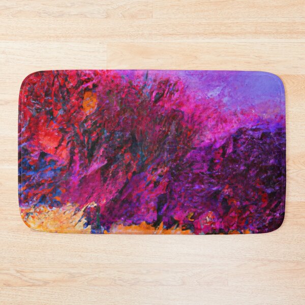 Item preview, Abstract Color Field Art - Rich Purple and Orange Oil Painting designed and sold by Inomaly Art.