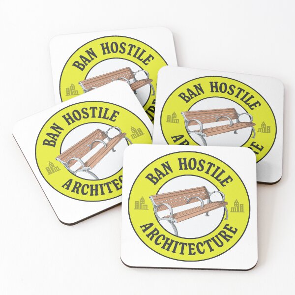 Item preview, Ban Hostile Architecture - Anti Homeless Architecture designed and sold by Picket Club.