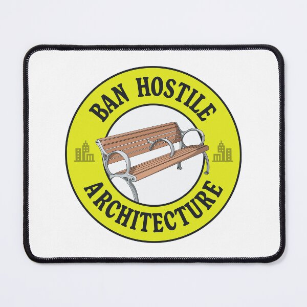 Item preview, Ban Hostile Architecture - Anti Homeless Architecture designed and sold by Picket Club.