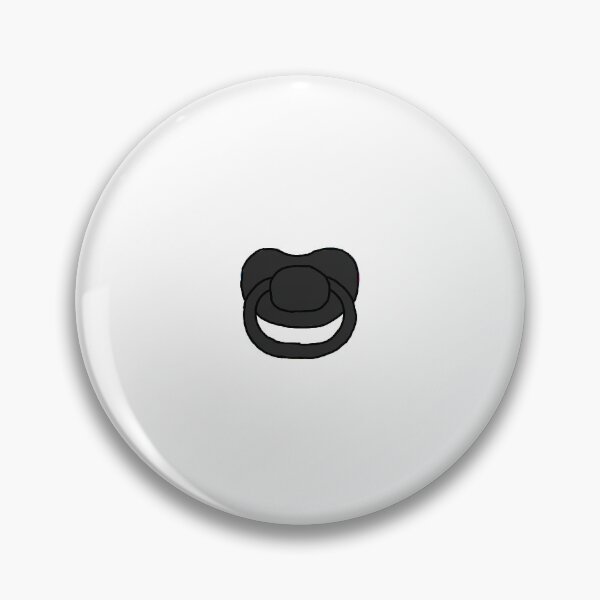Item preview, black dummy paci designed and sold by ollyonline.