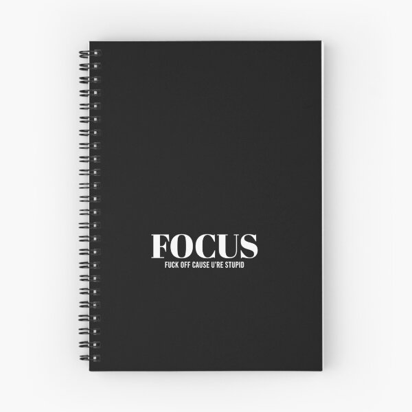 Item preview, Offensive Focus Fuck Off Cause U're Stupid designed and sold by bubundesign.