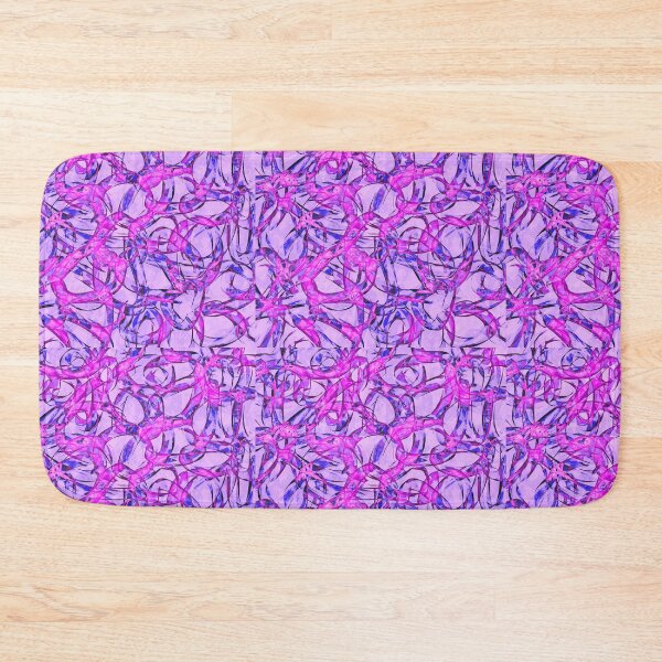 Item preview, Curls and Tangles Abstract Pattern Purples designed and sold by Karen Simon.