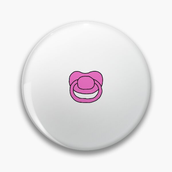 Item preview, pink dummy paci designed and sold by ollyonline.