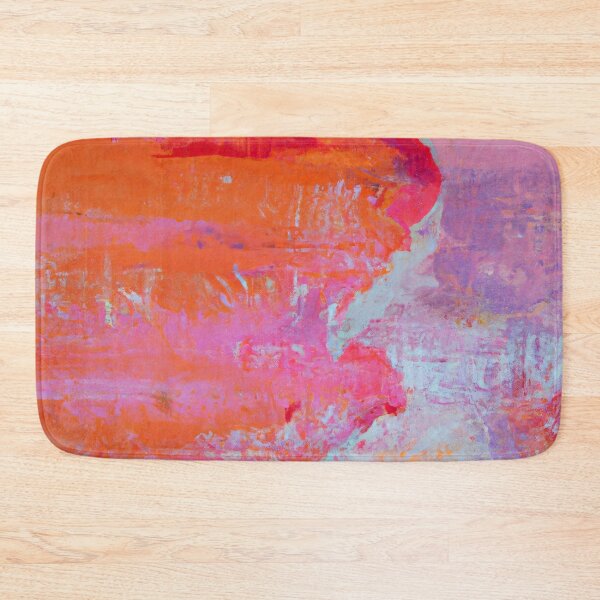 Item preview, Abstract Color Field Art - Rich watercolour in Purple, Red and Pink designed and sold by Inomaly Art.