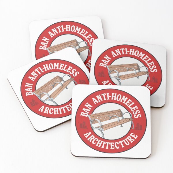 Item preview, Ban Anti Homeless Architecture - Hostile Architecture designed and sold by Picket Club.