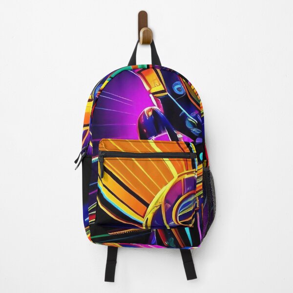 Item preview, Cool Trendy DJ Colorful Pop Art Robot designed and sold by CattlettArt.