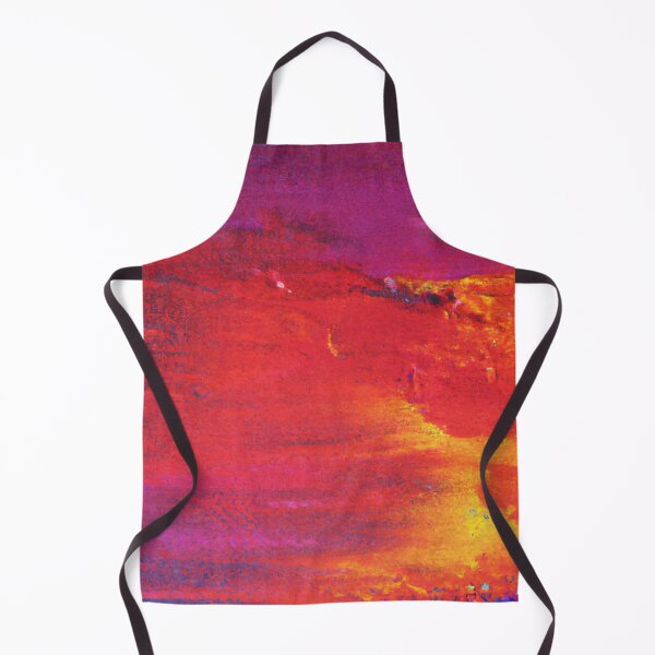 Item preview, Abstract art - Color Field - Rich Red and Orange designed and sold by Inomaly Art.