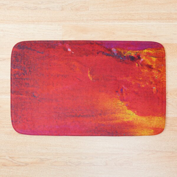 Item preview, Abstract art - Color Field - Rich Red and Orange designed and sold by Inomaly Art.