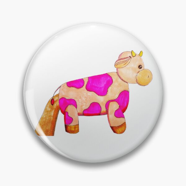 Item preview, Strawberry Cow Puppet designed and sold by Marian Hayes.