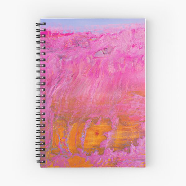Item preview, Abstract Art Painting - Colorfield - Pink with Orange designed and sold by Inomaly Art.