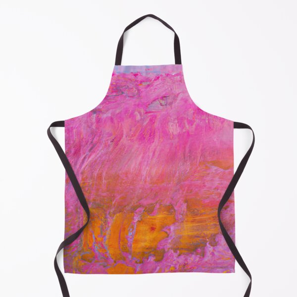 Item preview, Abstract Art Painting - Colorfield - Pink with Orange designed and sold by Inomaly Art.