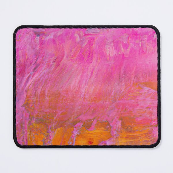 Item preview, Abstract Art Painting - Colorfield - Pink with Orange designed and sold by Inomaly Art.